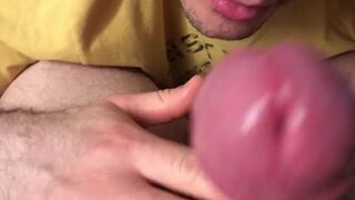 My Bitch makes me Cum and Licks my Balls - 2 image