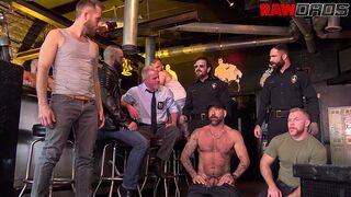 Cops raid a daddy bar for an orgy - Part 1 - 1 image