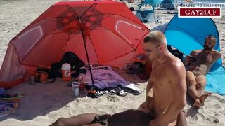 Amateurs fucking in the Public Beach #1 - 7 image