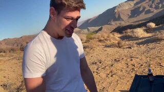 Getting Caught Having A Threesome On The Side Of The Road - Michael Del Ray & Kenzie Taylor - 14 image