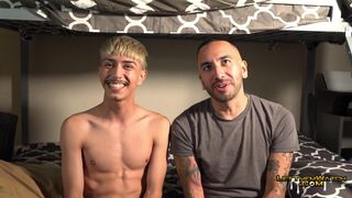 Inexperienced Skinny Twink Eddy Blanco Fucked by Juven LetThemWatch - 2 image