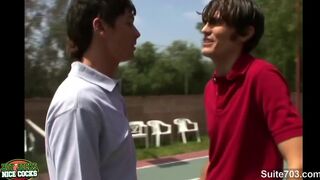 Tennis gay jocks fucking outdoors - 3 image