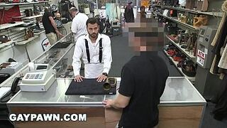 GAY PAWN - Broke Ass Dude With Poor Credit Walks Into My Shop Looking For Help - 1 image