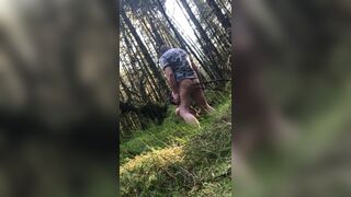 Daddy Bottom gets a fucking in woods - 10 image
