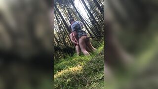 Daddy Bottom gets a fucking in woods - 11 image