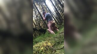 Daddy Bottom gets a fucking in woods - 7 image