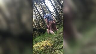 Daddy Bottom gets a fucking in woods - 8 image