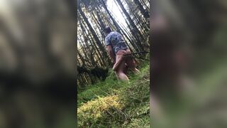 Daddy Bottom gets a fucking in woods - 9 image