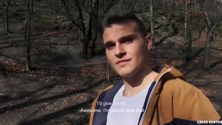 CZECH HUNTER 521 - Amateur Gay for Pay Euro Twink - 2 image