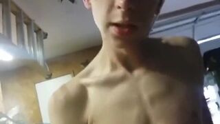 sexy twink son pumped by daddy - 5 image