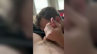Boyfriend Sucks my Balls and Plays with my Cock until I Explode - 4 image