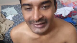 Indian chap Devilkrishna gives a worthy blow job and has joy in homemade porn - 10 image