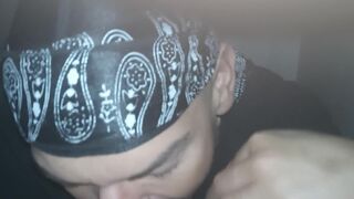 My straight homie finally gives in and lets me worship that dick!