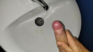 Masturbating in the bathroom until I cum - 14 image