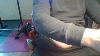 handjob in front of the webcam, I like it looks at me - 8 image