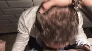 Blowjob in the Toilet of the Night Club - 2 image
