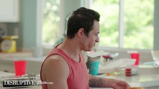 College Jocks Cooking Lesson Turns Into Vehement 1St Gay Fuck - DisruptiveFilms - 3 image