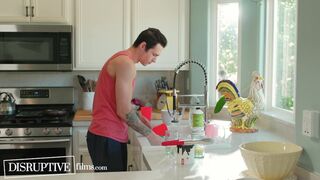 College Jocks Cooking Lesson Turns Into Vehement 1St Gay Fuck - DisruptiveFilms - 4 image