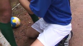 Sporty guys love to be playful and lick some cock and ass - 2 image