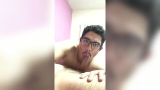 I suck the cock further friend and I limit myself with my dildo - 15 image