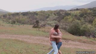 Muscle Guys Having Sex Countryside - 2 image