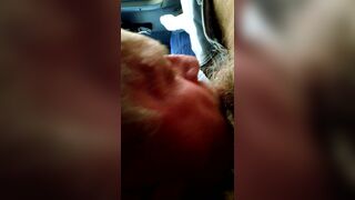 Trucker films me as he fucks my face and talks dirty. Homemade with cum in mouth finish. - 13 image