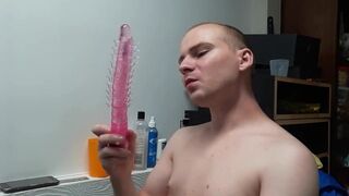 gay centipede vibrating dildo deepthroat - 1 image
