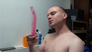 gay centipede vibrating dildo deepthroat - 8 image