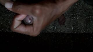 While rubbing the big black pen on the bed. - 10 image