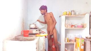 Hot boy Rajeshplayboy993 Cooking video part 2. Fingering in the ass, masturbating big nice cock - 14 image