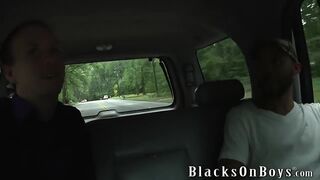 Jayden Jones Assrides A Big Black Cock - 3 image