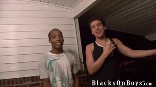 Xavier Loses His Anal Virginity To Black Guy - 2 image