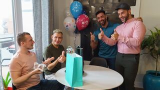 Step Dads Mateo Zagal & Teddy Torres Celebrate Step Sons Birthdays With Taboo Foursome - Twink Trade - 1 image