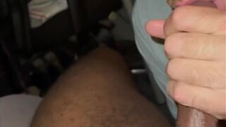 Twitter fan comes thru to get his dick sucked and play in my ass - 3 image