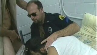 Three cock sucking gay officers enjoy dick and jerk off - 4 image