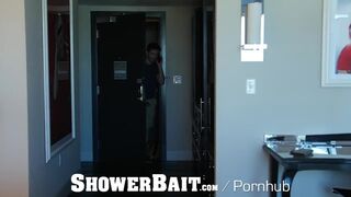 Shower Bait Double Booked Room Leads To Fuck - 2 image