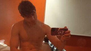 Beautiful Latin Guy Masturbates Alone In A Hotel. instagram: ne_hu_en - 6 image