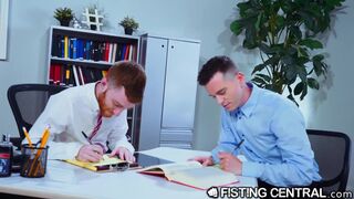 FistingCentral -  The Boss Is Riding My Ass Hard - 1 image