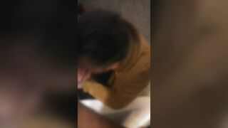 Dominant BBC black jock makes submissive stepdad swallow his cum - 10 image