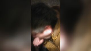 Dominant BBC black jock makes submissive stepdad swallow his cum - 11 image