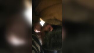 Dominant BBC black jock makes submissive stepdad swallow his cum - 8 image