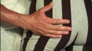 Blonde handsome dude wants to show some special exercises to the black dude - 4 image