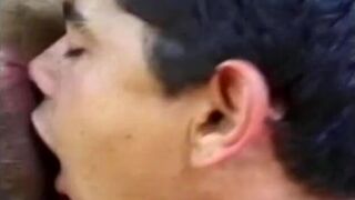 Gay dude licks horny studs butt before fucking him