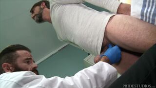 MenOver30 - Patient Gets Hard as Dr Checks his Balls - 2 image