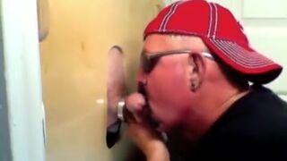 Two Buddies Get a Gloryhole Suck Off - 5 image
