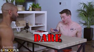 Hot Game of Truth or dare between two Sexy College Jocks Gets Intense - 2 image