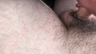 She sucks my cock and I cum in her mouth - 2 image