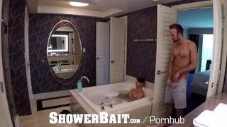 ShowerBait - Casey Everett Pounded By Hung Twink - 1 image