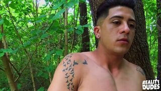 Reality Dudes - Leonel is Horny in the Middle of the Woods & Waits for Jun to come & Fuck him - 2 image