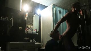 Roommate Fucking a Young Twink in the Bathroom - 8 image